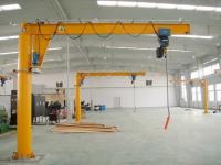 The column type slewing crane