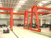 Electric hoist semi gantry crane